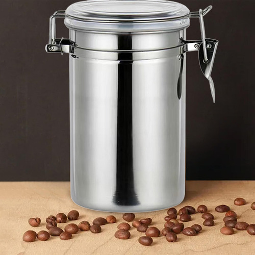 Recipiente De Café, Tarro De 1100 Ml 10,3 Cm X 16,6 Cm