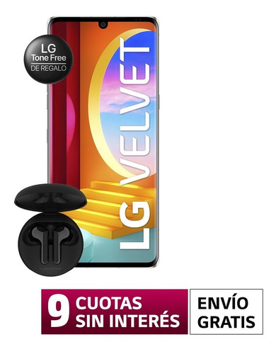 Celular LG Velvet Libre Tone Fn4 De Regalo - Tienda Oficial