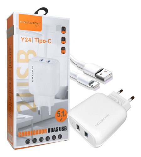 Carregador Turbo Usb-c Cabo 25w Rapido Para Huawei P30 Pro