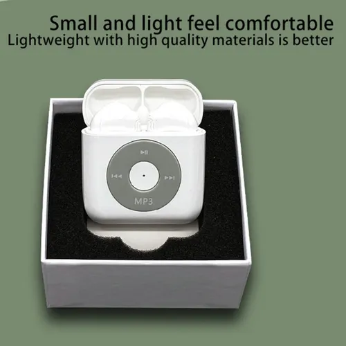 Auriculares Inalámbricos Crystally-mp3 Con Reproductor De Mú