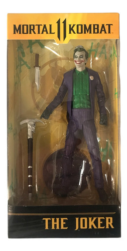 The Joker Mortal Kombat Guason Mcfarlane Mk11 Figura 7 Pulg (Usado)
