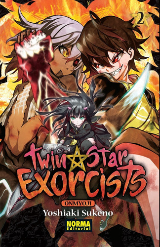 Twin Star Exorcists 02: Twin Star Exorcists 02, De Yoshiaki Sukeno. Serie Twin Star Exorcists Editorial Norma Comics, Tapa Blanda En Español, 2016