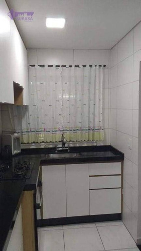 Imagem 4 de 14 de Sobrado Com 2 Dormitórios À Venda, 58 M² Por R$ 340.000 - Vila Valparaíso - Santo André/sp - So0564