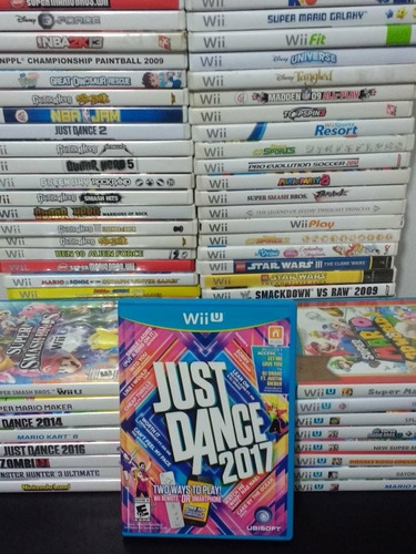 Juego Para Nintendo Wii U Just Dance 2017 Wii Baile Wiiu 