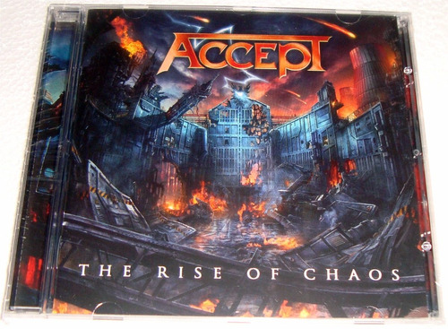 Accept - The Rise Of Chaos - Cd Nuevo / Kktus