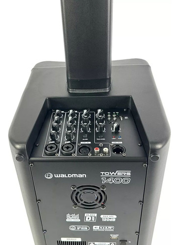 Caixa De Som Ativa 700w Waldman Bluetooth Bateria