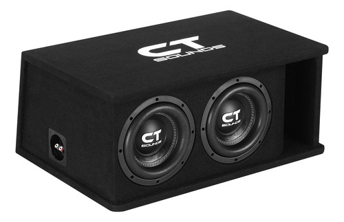 Ct Sounds Caja De Subwoofer De Coche Con Puerto Dual De 8  1