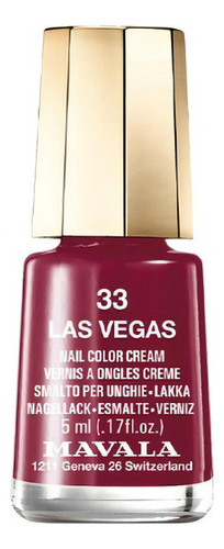 Mavala | Esmaltes De Uñas-mini Colors-+20 Aplicaciones | 5ml Color LAS VEGAS 33