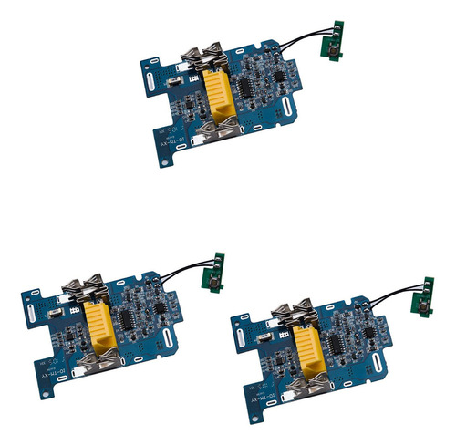 Placa De Protección De Carga Pcb De 3 Piezas Para Makita Bl1