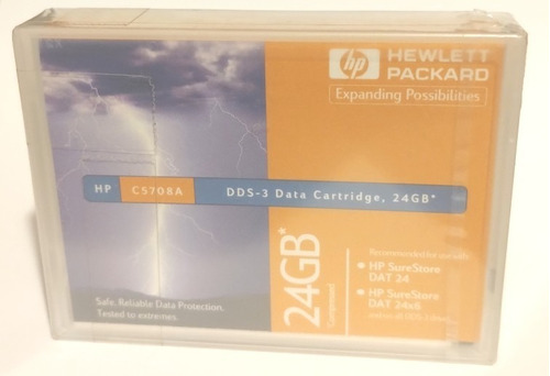 Data Cartridge Hp Dds-3 24gb (hp C5708a) (son 2)