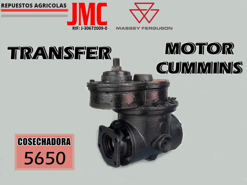 Transfer Motor Cummins Cosechadora 5650