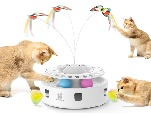 Juguetes Para Gatos  Potaroma Cat Toys 3 En 1 Juguete Intera