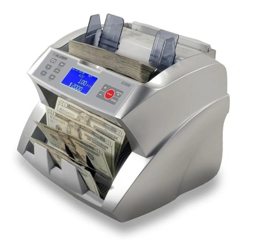Imagen 2 de 3 de Detector Y Contador Billetes Falsos Accubanker Silver S3500