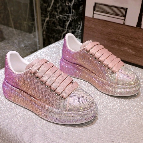 Tenis De Diamantes Desvaneciéndose El Color