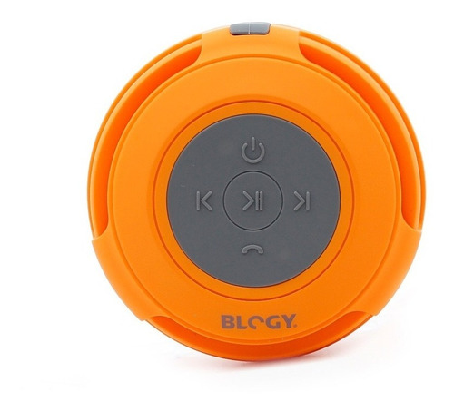 Bocina Inalámbrica Bluetooth Blogy Element Naranja