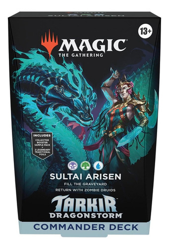 Magic Tarkir Dragonstorm Commander Deck Sultan Arisen