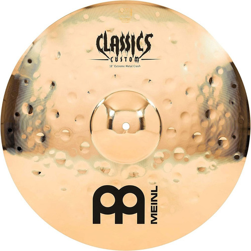 Platillo Meinl 18 Inch Classics Custom Medium Crash Cymbal