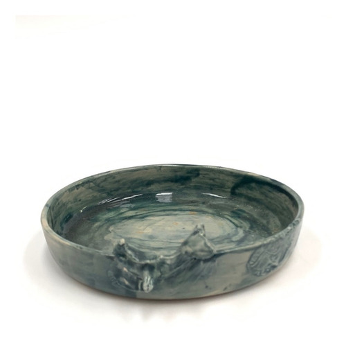 Plato Y Bowl De Cerámica De Ballena