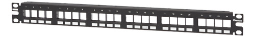 Panel De Parcheo Modular Netkey 1u 24 Puertos Panduit