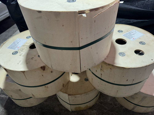 Bobina Fibra Optica Monomodo 1 Km Redonda Hengtong Blindada