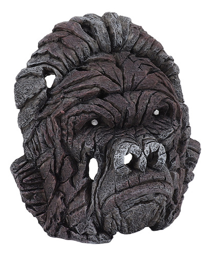 Escultura De Cabeza De Gorila, Diseño Único Y Elegante