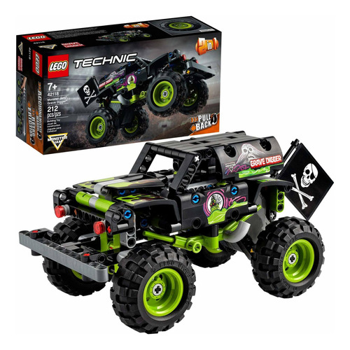 Figuras Para Armar Lego Technic Monster Jam Grave Digge Fgr