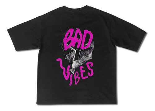 Remera Oversize Bad Vibes Exclusive