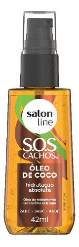 Salon Line Sos Cachos Óleo De Tratamento Óleo De Coco 42ml