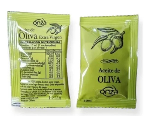 Sachet Aceite Oliva 300unid