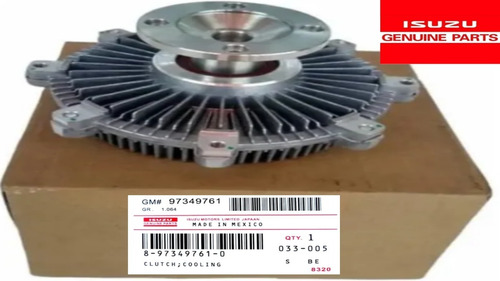 Fan Clutch Luv Dmax 3.5 Lts 2007 2008 2009 2010 2011 Tienda