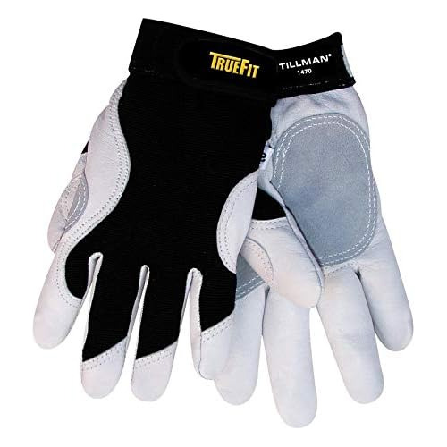 Guantes Mecánicos Truefit Pequeños De Piel De Cabra D...