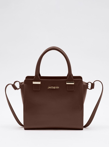 Bolsa Petite Jolie Love Ii Brown Pj5214ii Cor Caramelo