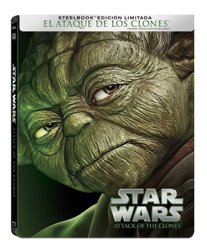 Star Wars 2 El Ataque De Los Clones Steelbook Blu-ray