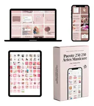 Comprar Artes Para Manicure - 250 Templates Canva Prontos: