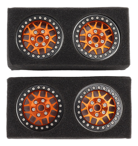 Bujes De Rueda De Metal Rc, 4 Piezas, Llantas De 1.9 Pulgada