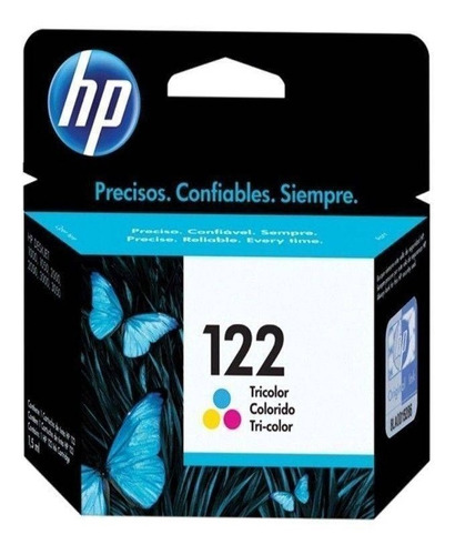 Cartucho Hp 122 Tricolor Original Verificable