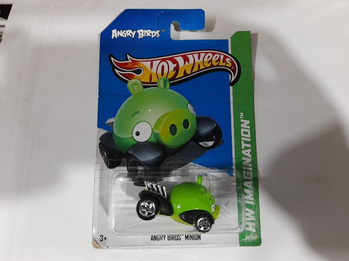 Hot Wheels Angry Birds Minion Completo Mattel