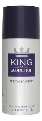 Desodorante Spray King of Seduction Antonio Banderas 150ml