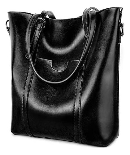 Yaluxe Bolso Tote De Cuero Genuino Para Mujer Estilo De Trab