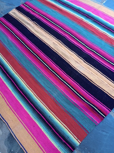 Imagen 5 de 7 de Alfombras Mantas Norteñas Con Guardas Hermosas