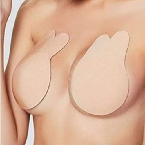 Imagem 7 de 9 de Sutiã Adesivo Silicone Levanta Seio Invisível Não Cai