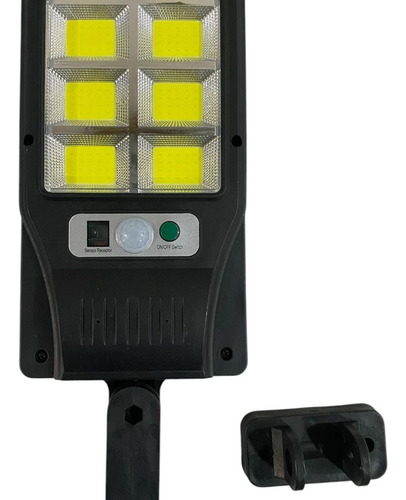 Foco Solar Con Brazo Led Cob Y Censor