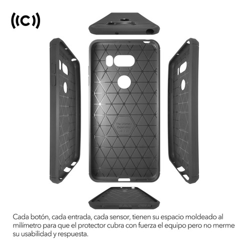 Funda Premium V30 V30+ V35 Thinq Cover Case Protector Plus