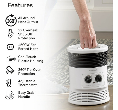 Calentador Honeywell 360