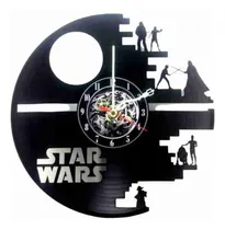 Comprar Reloj De Vinilo Star Wars Regalos Decoracion