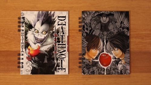 Imagen 5 de 6 de Death Note Cuaderno Anime Kira L Ryuk Misa Tamaño Carta