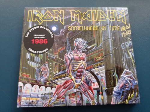Iron Maiden Somewhere In Time Cd, Album, Digipak