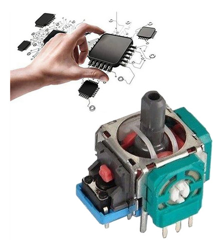 Kit De Joystick 3d Para Mando Ps4 Jdm 011 Con Botón De Activ