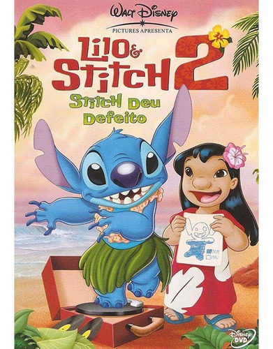 Dvd Disney - Lilo & Stitch 2 Stitch Deu Defeito