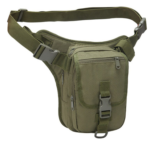 Bolsa De Muslo Edc Pouch, De Tela Oxford, Portátil, Con Moto